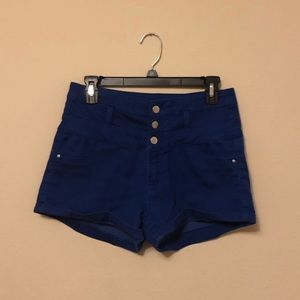 High waisted shorts